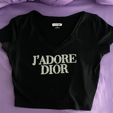 miss dior crop top